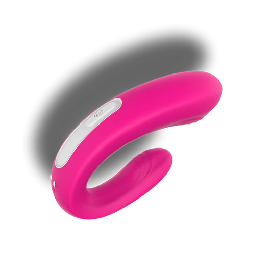Sylas Remote Controlled Dual Stimulation Vibrator - Silicone
